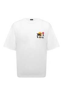 Хлопковая футболка Kiton