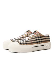 Текстильные кеды Jack Burberry