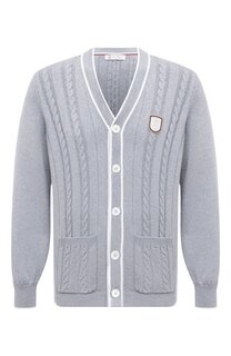 Хлопковый кардиган Brunello Cucinelli