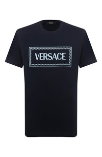 Хлопковая футболка Versace
