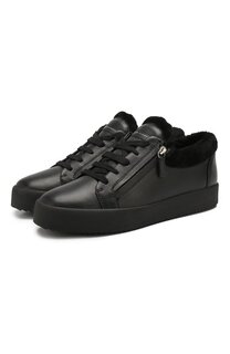Кожаные кеды Addy Winter Giuseppe Zanotti Design