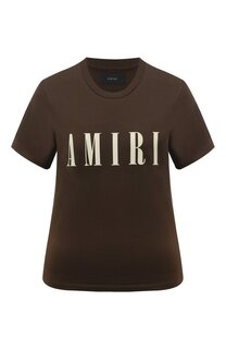Хлопковая футболка Amiri