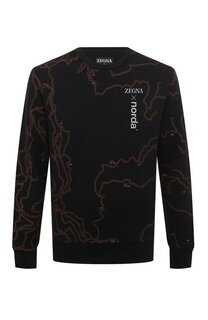 Хлопковый свитшот Zegna x norda Zegna