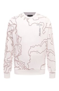Хлопковый свитшот Zegna x norda Zegna