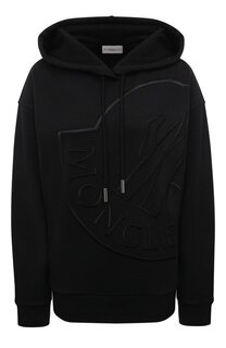 Хлопковое худи Moncler