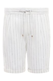 Льняные шорты Brunello Cucinelli