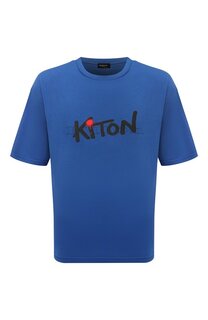 Хлопковая футболка Kiton