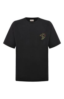Хлопковая футболка Drole De Monsieur