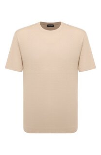 Льняная футболка Zegna