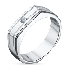 Кольцо из серебра э0612кц04200702_white ЭПЛ Даймонд