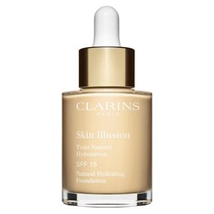 Skin Illusion Увлажняющий тональный крем с легким покрытием SPF15 Clarins