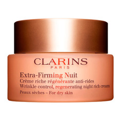 Extra-Firming Регенерирующий ночной крем против морщин для сухой кожи Clarins