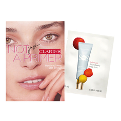 CLARINS Карта с сэмплом Матирующая база под макияж, маскирующая поры SOS Primer 1мл