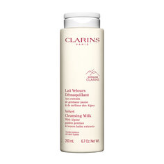 Lait Velours Demaquillant Очищающее молочко для любого типа кожи Clarins