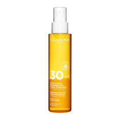 Huile Solaire Embellisante Солнцезащитное масло для тела и волос SPF 30 Clarins