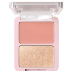 Blush &amp; Highlighter Duo Face Palette Палетка для лица Divage