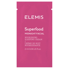 ELEMIS Крем Ночной Питательный для Лица 2 в 1 Суперфуд 2 мл, Образец