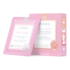 GLOW ADDICT 2.0 Маска для усиленного сияния кожи лица для UFO Foreo