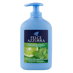 Liquid Soap Antibacterial Mint and Lime Жидкое мыло антибактериальное мята и лайм Felce Azzurra