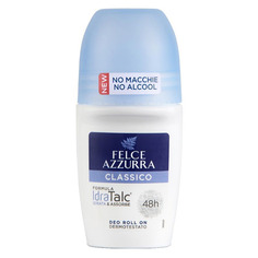 Deo roll on Classico Дезодорант шариковый антиперспирант классический Felce Azzurra