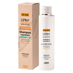 GUAM UPKER INTENSIVE KERATINE Шампунь для волос восстанавливающий с Кератином 200 мл Тестер
