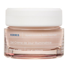 Apothecary Wild Rose Day-Brightening Gel-Cream, Normal-Combination skin Гель-крем с экстрактом дикой розы для нормальной и комбинированной кожи Korres