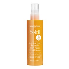 Прозрачный солнцезащитный спрей для тела SPF 20 La Biosthetique