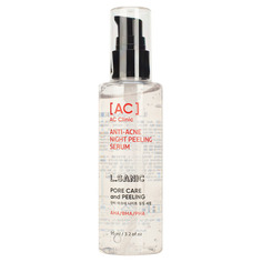 AC clinic anti-acne night peeling serum with AHA, BHA, PHA acids Обновляющая и отшелушивающая сыворотка-пилинг с AHA, BHA, PHA кислотами