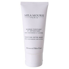 Purifying Detox Mask with Niacinamide and Ectoin Интенсивная очищающая детокс маска с ниацинамидом, эктоином и белой глиной Mila Moursi