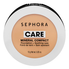 Care Mineral Compact Компактная тональная крем-пудра с минералами Sephora Collection