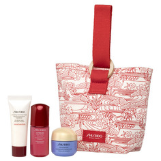 SHISEIDO НАБОР МИНИАТЮР Vital Perfection Replica Kit (Лифтинг-крем повышающий упргуость кожи 15 мл,+Ultimune10 мл + Очищающая пенка для лица 15 мл)