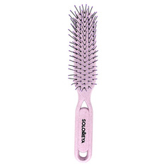 Detangler Hairbrush for Wet &amp; Dry Hair Pastel Lilac Расческа для распутывания сухих и влажных волос пастельно-сиреневая Solomeya