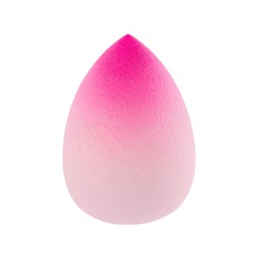 Large Flat End Blending Sponge Pink Gradient Большой косметический спонж для макияжа со срезом, розовый градиент Solomeya