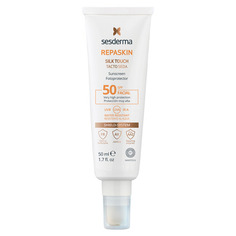 REPASKIN SILK TOUCH Facial sunscreen SPF50 Средство солнцезащитное с нежностью шелка для лица СЗФ50 Sesderma