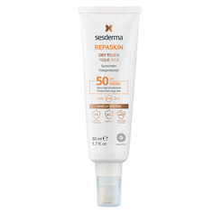 REPASKIN DRY TOUCH Facial sunscreen SPF50 Средство солнцезащитное с матовым эффектом для лица СЗФ50 Sesderma