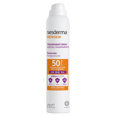 REPASKIN TRANSPARENT SPRAY Body sunscreen SPF50 Спрей солнцезащитный прозрачный для тела СЗФ50 Sesderma