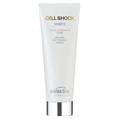 CELL SHOCK WHITE HD Осветляющий очищающий мусс Swiss Line