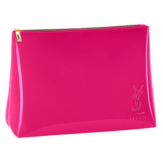 YSL фукси большая косметичка VINYL Saint Laurent