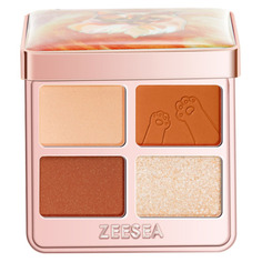TIPSY KITTY EYESHADOW QUAD Тени для век Zeesea