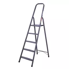 Стремянка стальная Ladderbel STR-ST-5 5 ступеней, максимальная нагрузка 150 кг