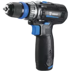 Дрель-шуруповерт аккумуляторная Deko ZKCD12V PRO 084-1013, 12 В Li-ion 2x1.5 Ач ДЕКО