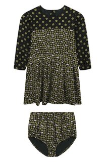 Комплект из платья и шорт Ulyana Sergeenko