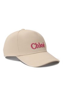 Хлопковая бейсболка Chloé Chloe