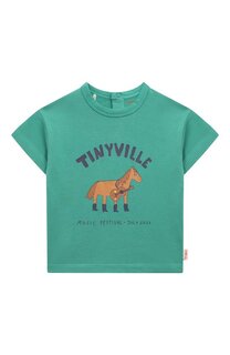 Хлопковая футболка TINYCOTTONS