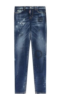 Джинсы с декоративными потертостями Dsquared2