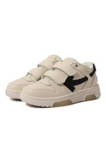 Кожаные кеды Off-White