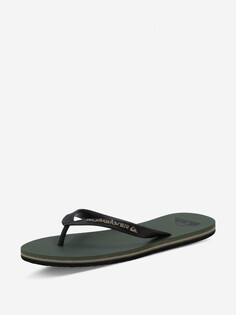 Шлепанцы мужские Quiksilver Molokai, Зеленый