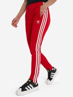 Брюки женские adidas, Красный