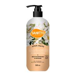 Мыло жидкое SANFITO Жидкое крем-мыло Ветивер и магнолия Восстановление и питание 500.0