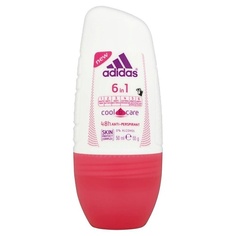 Дезодорант-ролик ADIDAS Роликовый дезодорант женский 6-in-1 Deo Cool care 50.0